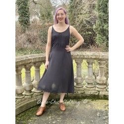 dress 55709 Vintage black viscose Ewa i Walla - 1