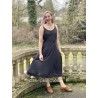robe 55709 viscose naturelle Vintage black Ewa i Walla - 2