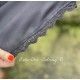 robe 55709 viscose naturelle Vintage black Ewa i Walla - 7