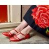chaussures Valentina Rouge Charlie Stone - 1