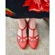 shoes Valentina Red Charlie Stone - 2