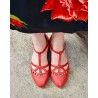 shoes Valentina Red Charlie Stone - 2