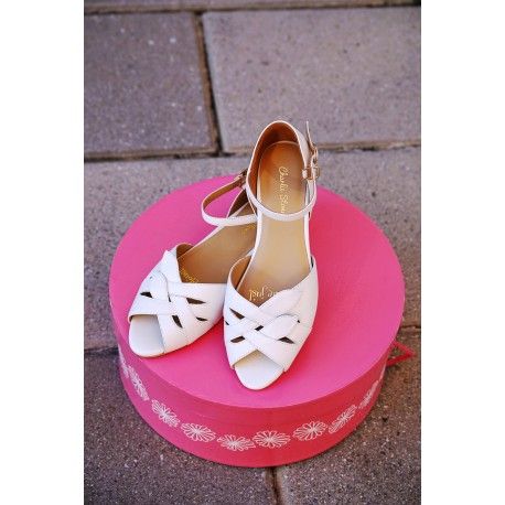 chaussures Midge Blanche Charlie Stone - 1