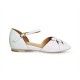 chaussures Midge Blanche Charlie Stone - 5