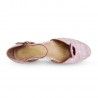 chaussures Juliette Tweed Rose Poudre Charlie Stone - 8