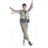 pantalon Miner Denims in Old World Ticking