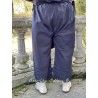 panty / pantalon 11366 coton Vintage black Ewa i Walla - 2