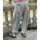 pantalon Miner Denims in Old World Ticking Magnolia Pearl - 4