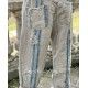 pantalon Miner Denims in Old World Ticking