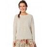 pullover 44786 Cream cotton knit Ewa i Walla - 19