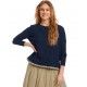 pull 44786 coton knit Bleu Ewa i Walla - 24