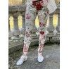 legging 11361 coton Flower print Ewa i Walla - 1