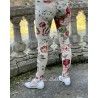 legging 11361 coton Flower print Ewa i Walla - 3