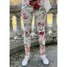 legging 11361 coton Flower print Ewa i Walla - 2