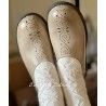 Chaussures 99170 cuir Crème Ewa i Walla - 2