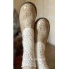 Chaussures 99170 cuir Crème Ewa i Walla - 4
