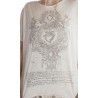 T-shirt Transcendent Love in Moonlight Magnolia Pearl - 8