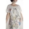 robe Queen Of Heart in Moonlight Magnolia Pearl - 17