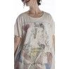 robe Queen Of Heart in Moonlight Magnolia Pearl - 18