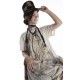 robe Queen Of Heart in Moonlight Magnolia Pearl - 20