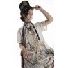robe Queen Of Heart in Moonlight Magnolia Pearl - 20