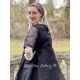 robe SANDIE organza noir Les Ours - 10