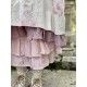 robe ZELIE popeline de coton fleurs et organza prune Les Ours - 11