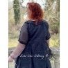 robe SANDIE organza noir Les Ours - 4