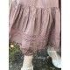 skirt / petticoat ELSA plum striped cotton Les Ours - 4
