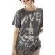 T-shirt Love is my Religion in Ozzy Magnolia Pearl - 11