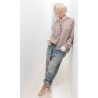 jean's Miner Denims in Washed Indigo Magnolia Pearl - 17
