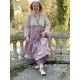 robe MATHILDA coton fleurs avec tulle de coton prune à pois Les Ours - 13