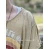 T-shirt Somewhere Over The Rainbow in Marigold