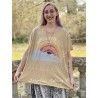 T-shirt Somewhere Over The Rainbow in Marigold
