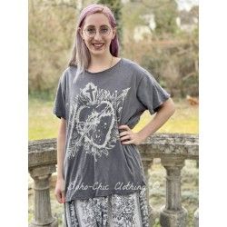 T-shirt Sovereign Heart in Ozzy Magnolia Pearl - 1