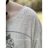 robe Queen Of Heart in Moonlight Magnolia Pearl - 7