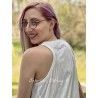 robe Paz in True Magnolia Pearl - 12