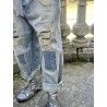 jean's Miner Denims in Washed Indigo Magnolia Pearl - 21