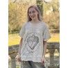 T-shirt Faithful Heart in Moonlight Magnolia Pearl - 7