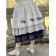 skirt 22102 Vintage black dot voile Ewa i Walla - 2