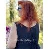 robe 55687 organdie Vintage black Ewa i Walla - 8