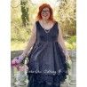 robe 55687 organdie Vintage black Ewa i Walla - 3