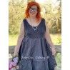 robe 55687 organdie Vintage black Ewa i Walla - 4