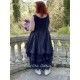 robe 55687 organdie Vintage black Ewa i Walla - 6