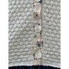 cardigan 44785 coton knit Crème Ewa i Walla - 22