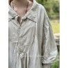 robe-chemise Tora in Herbert Magnolia Pearl - 26