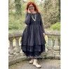 robe 55687 organdie Vintage black Ewa i Walla - 15