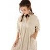 dress Bibby in Little Shell Magnolia Pearl - 9