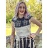Cache-coeur Faustine in Moonlight Magnolia Pearl - 15
