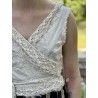 Cache-coeur Faustine in Moonlight Magnolia Pearl - 29